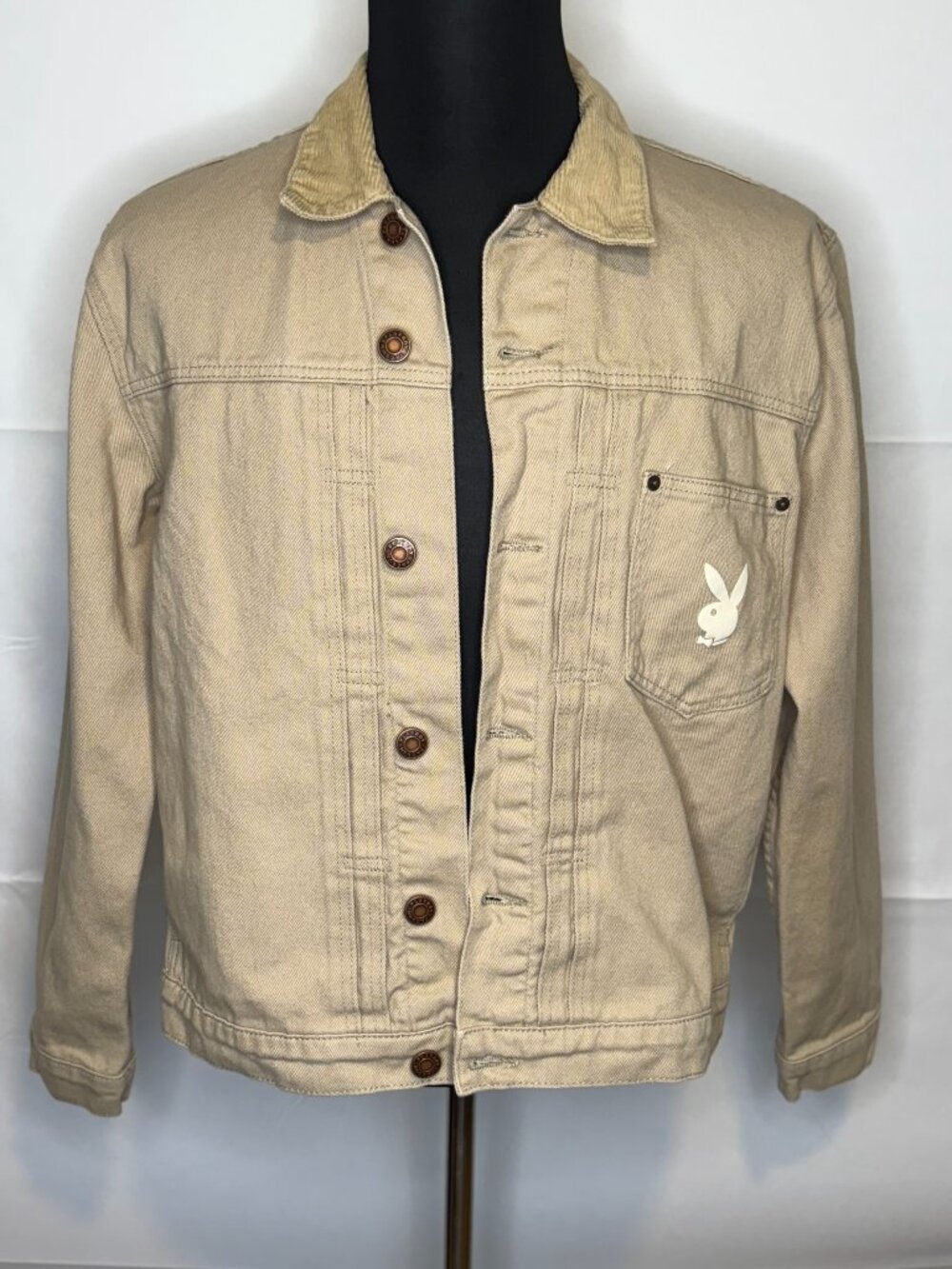 Pacsun Playboy Men's Jean Jacket Size L